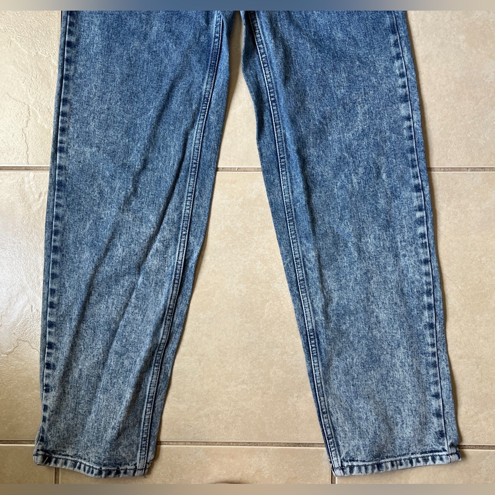 BDG Urban Outfitters High-Rise Baggy Jeans Women's 25 Blue Acid Wash - Picture 3 of 13